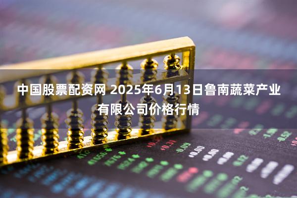 中国股票配资网 2025年6月13日鲁南蔬菜产业有限公司价格行情